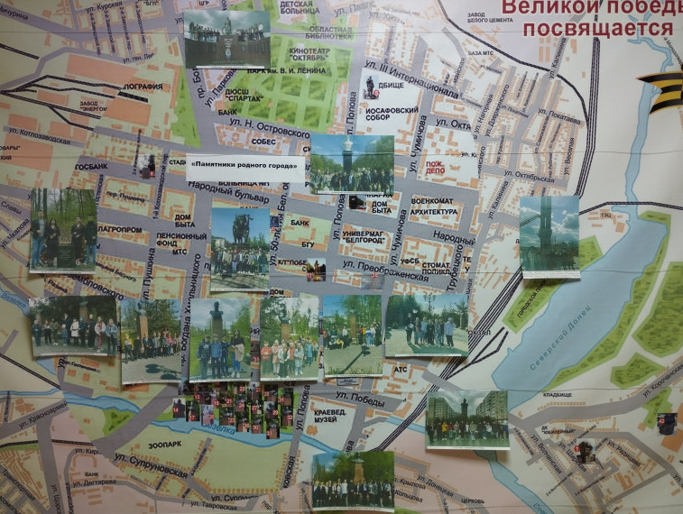 Памятники родного города.